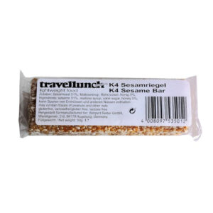 Travellunch K4 Sesamriegel Outdoor-Powersnack 24 Stück