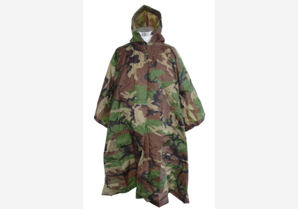 Regenponcho Ripstop US-Woodland