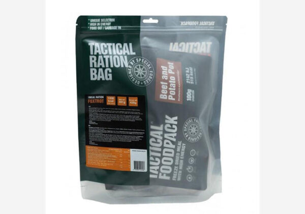 Tactical Foodpack 1 Meal Ration Foxtrott Outdoor-Nahrung 1309 kcal