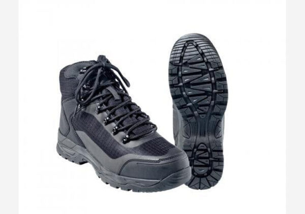 Einsatz- und Outdoor Stiefel Delta Mid Schwarz Trocken & Isolierend