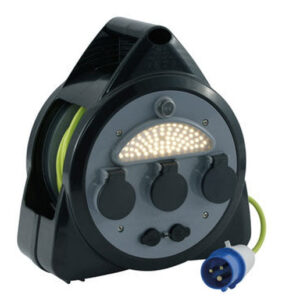 Outwell Outdoor-Kabeltrommel CEE-Stecker mit USB & LED-Licht