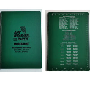 Modestone Wasserfestes A4-Notebook aus Steinpapier