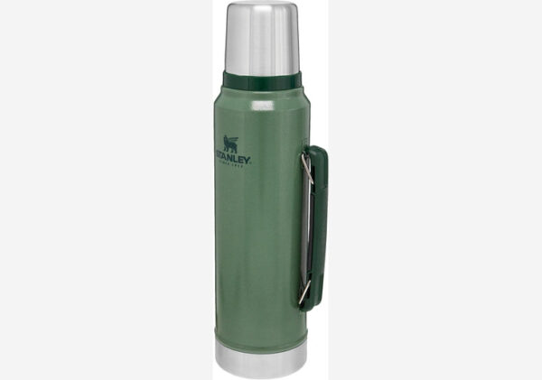 Stanley Vakuum-Flasche / Thermosflasche Classic 1 Liter Edelstahl