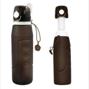 Outdoor-Wasserfilter & Silikonflasche 'Collapsible' Ultrakleines Packmaß 1L