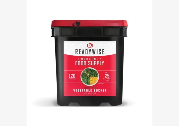 Readywise Notration "Vegetable Bucket" 120er-Paket Vegetarisch 25 Jahre haltbar