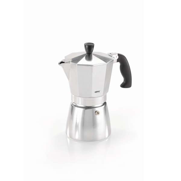 Espressokocher LUCINO - 3 Tassen - Aluminium - für Elektro-