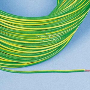 KFZ-Leitung grün/gelb 4 mm² Kabel 10m Rolle