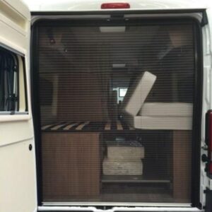 Plissee Fliegenschutztür H2 für Heckklappe Fiat Ducato/Citroën Jumper/Peugeot Boxer