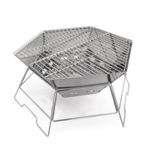 Origin Outdoors Edelstahl Grill und Feuerschale