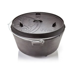 Petromax Feuertopf ft18 - Dutch Oven - Gusstopf - mit Füßen - mit H...