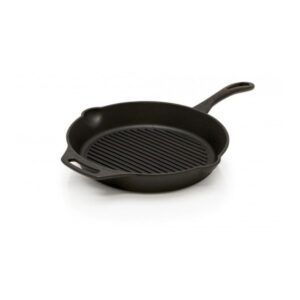 Petromax Grill-/Feuerpfanne gp35-t - mit Stiel - D: 35cm - Gusspfan...