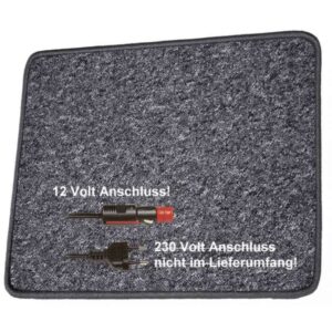 Pro Car Heizteppich 60 x 100 cm anthrazit 12 Volt / 60 Watt