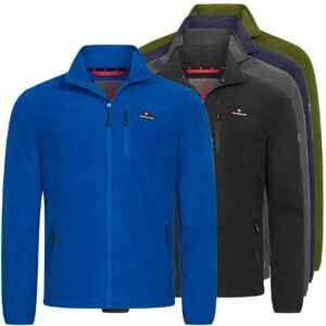 Höhenhorn Eigler Herren Fleece Jacke Full Zip 3XL Hellblau