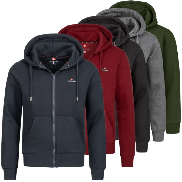 Höhenhorn Katan Herren Hoodie Pullover Sweatshirt Kapuzenpullover 5XL Rot