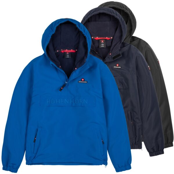 Höhenhorn Craxel Kinder Jungen Mädchen Jacke Windbreaker Gefüttert 176 Blau