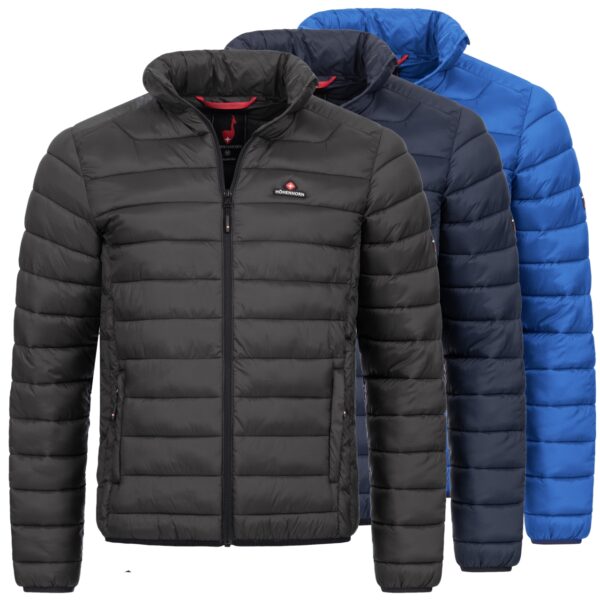 Höhenhorn Balmhorn Herren Jacke Übergangsjacke Steppjacke mit Kapuze 3XL GrÃ¼n