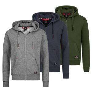 Höhenhorn Woodberg Herren Hoodie Pullover Sweatshirt Kapuzenpullover 5XL GrÃ¼n