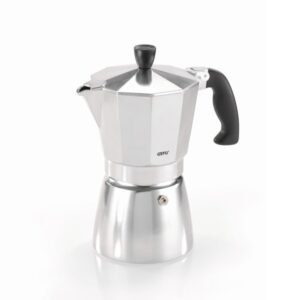 Espressokocher LUCINO - 6 Tassen - Aluminium - für Elektro-