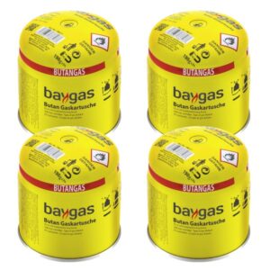 4x Gaskartusche Stechkartusche 190g Butan