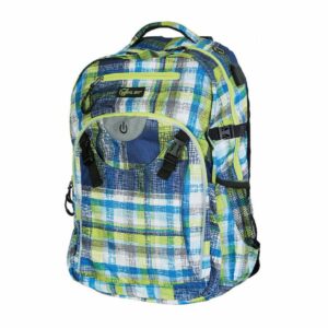 Wheel Bee LED Rucksack Multicolor 30 L blau-grün-weiß