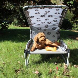 Disc-O-Bed Hundebett Small 52x69cm mit Sonnendach