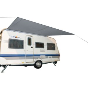 BO-CAMP Sonnensegel für Wohnwagen 460x240 cm