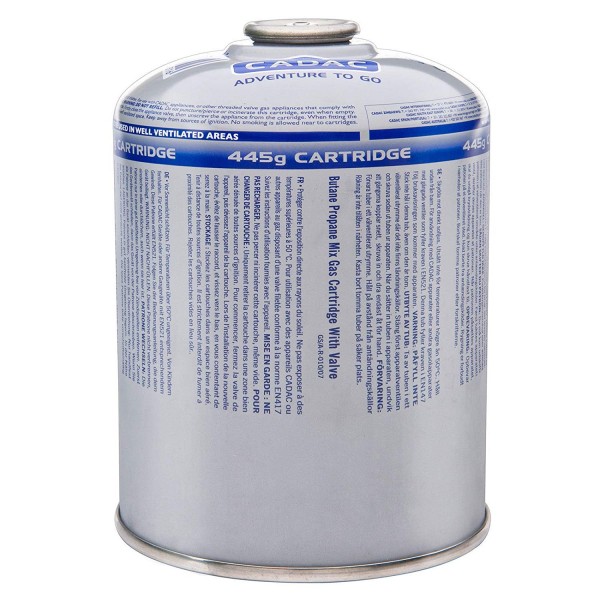 CADAC CA 445 Ventil-Gas-Kartusche  (445g Butan-Propan-Gemisch) - EN...