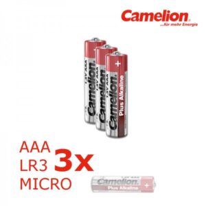 3 x Batterie Micro AAA LR3 1