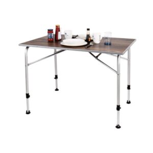 Campingtisch wetterfest Holzdesign 115x68cm