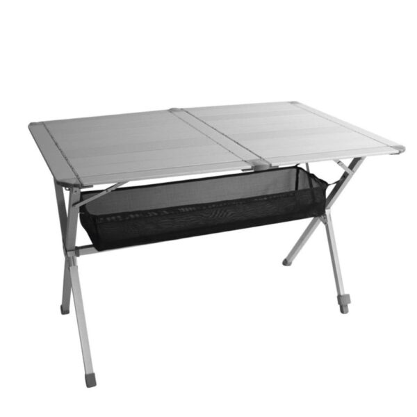 Camp4 Alu Campingtisch Rolltisch 140 x 80 cm