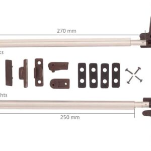 Fenster-Aussteller links Automatik mit Verschluss