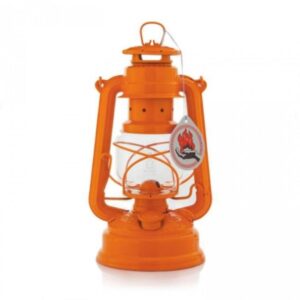 Feuerhand Sturmlaterne 276 Pastellorange incl. Docht