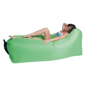 Happy People Lounger to go 2.0 grün