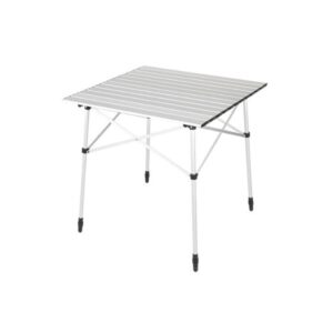 High Peak Sevilla Aluminium Campingtisch 70 x 70 cm silber