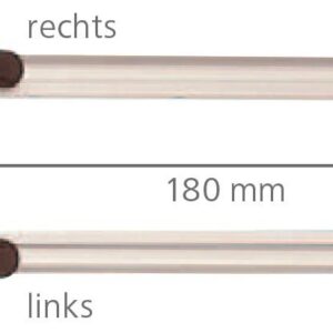 Klick-Klack-Aussteller 18 cm für S3 und S4 Fenster VAM 450