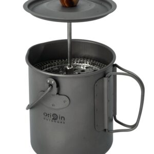 Origin Outdoors Kaffeepresse French Press 3 in 1 Titan