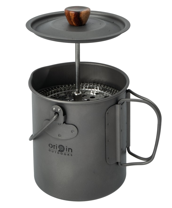 Origin Outdoors Kaffeepresse French Press 3 in 1 Titan