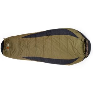 Origin Outdoors Schlafsack Frostfall Comfort Mumienform oliv-grau