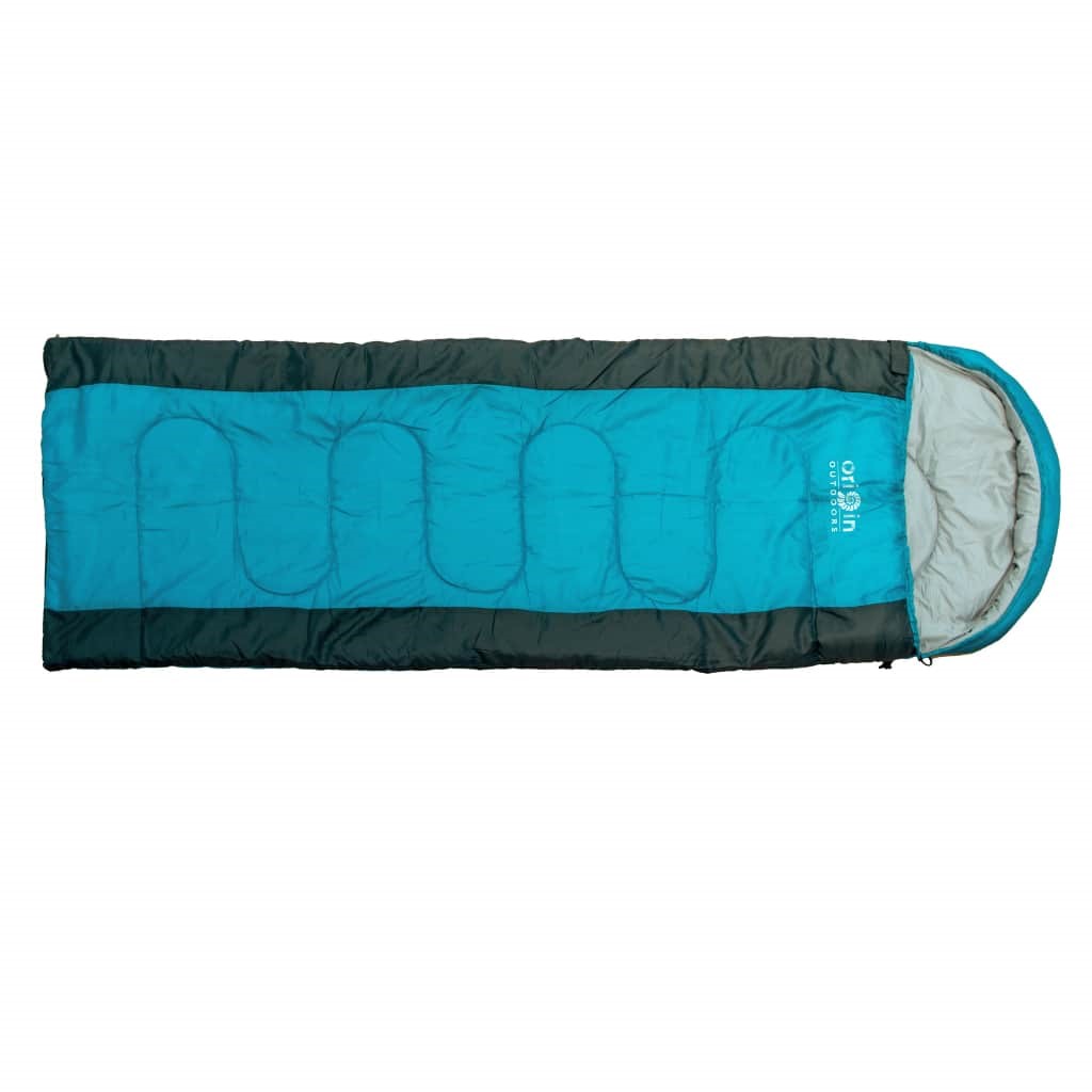 Origin Outdoors Schlafsack Sommer Deckenform blau-grau