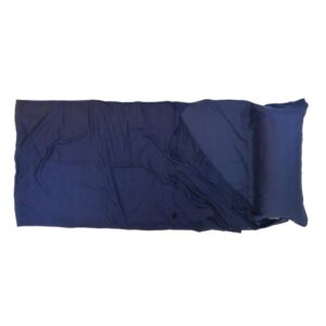 Origin Outdoors Sleeping Liner Seide Deckenform royalblau