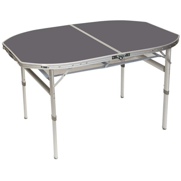 Ovaler Campingtisch 120 x 80 cm