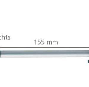 Polyplastic Fenster Rohraussteller links 200 mm stufenlos