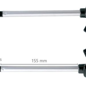 Polyplastic Fenster Rohraussteller rechts 200 mm stufenlos