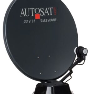 Sat-Anlage AutoSat Light S Digital Single mit Einknopfbedienteil schwarz