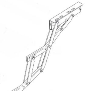 Schere rechts Omnistep 12 V double alu