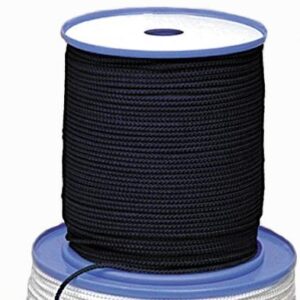 Seil 200 Meterrolle 3 mm schwarz