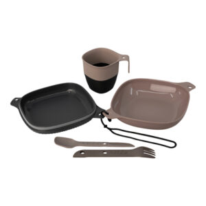 UCO Lunchbox 6-teilig grau-beige