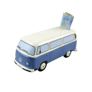 VW Bulli T2 Spardose blau