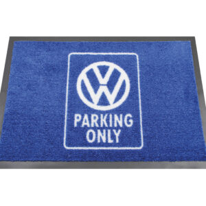 VW Fußmatte Parking Only blau