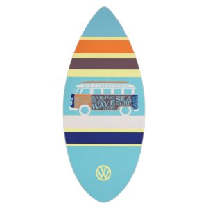 VW T1 Bulli Schwimmbrett aus Echtholz blau gestreift